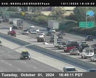 NB 805 at NB 805/5 Merge