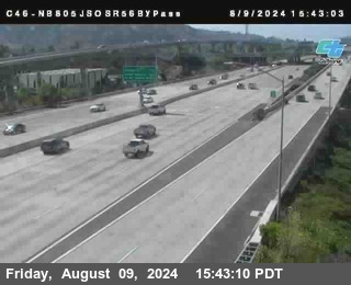 NB 805 at NB 805/5 Merge