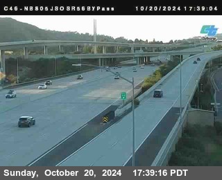 NB 805 at NB 805/5 Merge