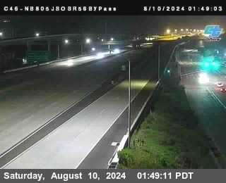 NB 805 at NB 805/5 Merge