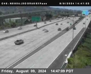 NB 805 at NB 805/5 Merge