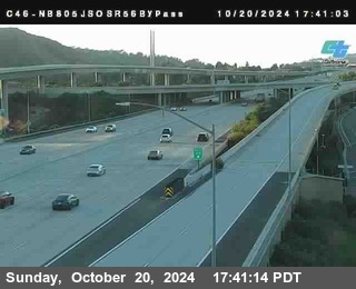 NB 805 at NB 805/5 Merge