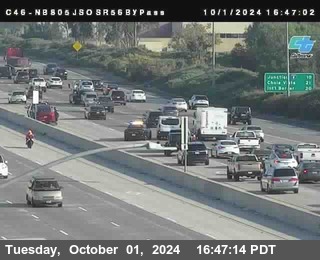 NB 805 at NB 805/5 Merge