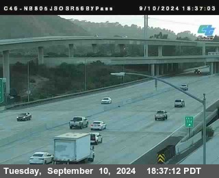 NB 805 at NB 805/5 Merge