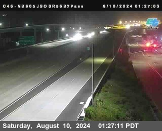 NB 805 at NB 805/5 Merge