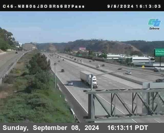 NB 805 at NB 805/5 Merge