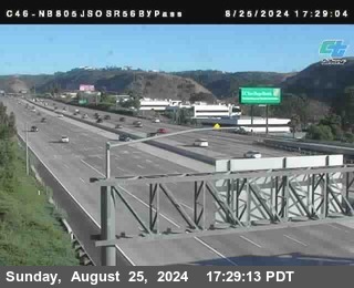 NB 805 at NB 805/5 Merge