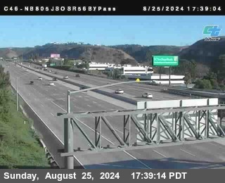 NB 805 at NB 805/5 Merge