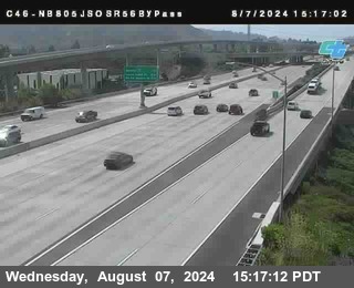 NB 805 at NB 805/5 Merge