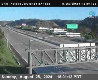 NB 805 at NB 805/5 Merge