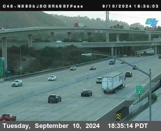 NB 805 at NB 805/5 Merge