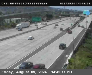 NB 805 at NB 805/5 Merge