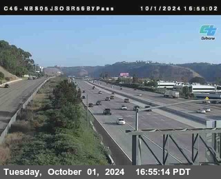 NB 805 at NB 805/5 Merge