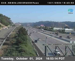 NB 805 at NB 805/5 Merge