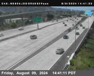 NB 805 at NB 805/5 Merge