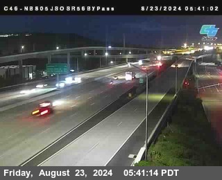 NB 805 at NB 805/5 Merge