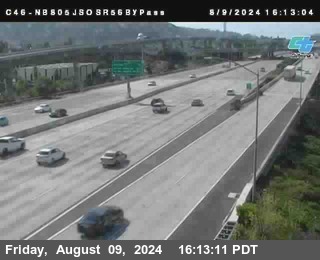 NB 805 at NB 805/5 Merge