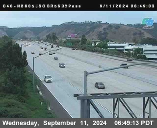 NB 805 at NB 805/5 Merge