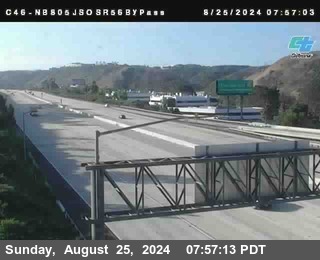 NB 805 at NB 805/5 Merge