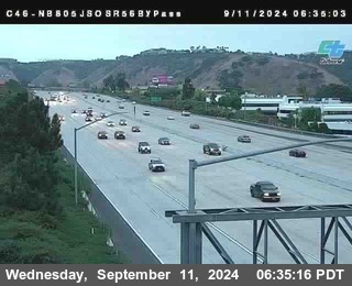 NB 805 at NB 805/5 Merge