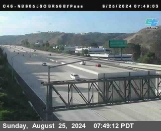 NB 805 at NB 805/5 Merge