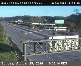 NB 805 at NB 805/5 Merge