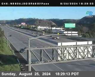 NB 805 at NB 805/5 Merge