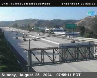 NB 805 at NB 805/5 Merge