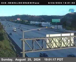 NB 805 at NB 805/5 Merge