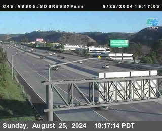 NB 805 at NB 805/5 Merge