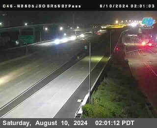 NB 805 at NB 805/5 Merge