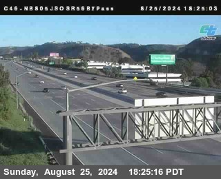 NB 805 at NB 805/5 Merge