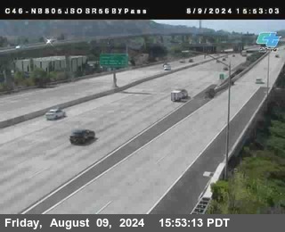 NB 805 at NB 805/5 Merge