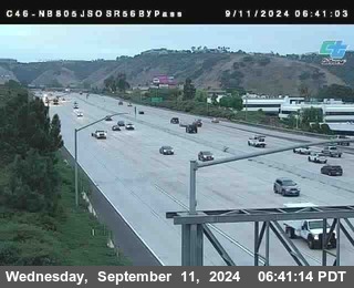 NB 805 at NB 805/5 Merge