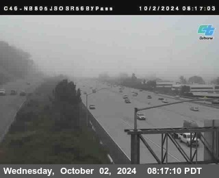 NB 805 at NB 805/5 Merge