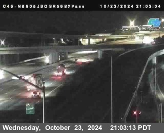 NB 805 at NB 805/5 Merge