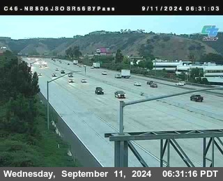 NB 805 at NB 805/5 Merge