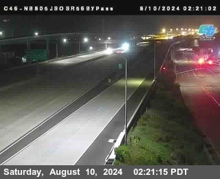 NB 805 at NB 805/5 Merge