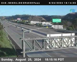 NB 805 at NB 805/5 Merge