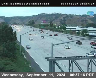 NB 805 at NB 805/5 Merge