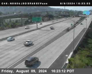 NB 805 at NB 805/5 Merge