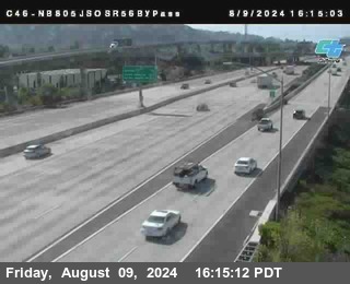 NB 805 at NB 805/5 Merge