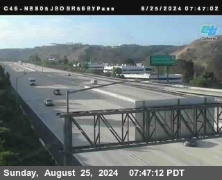 NB 805 at NB 805/5 Merge