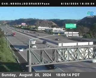 NB 805 at NB 805/5 Merge