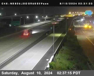 NB 805 at NB 805/5 Merge