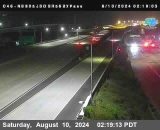 NB 805 at NB 805/5 Merge