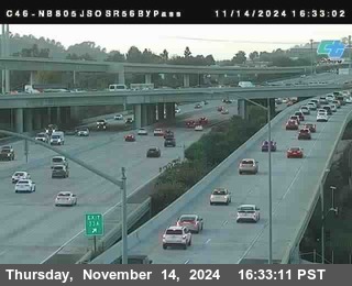 NB 805 at NB 805/5 Merge