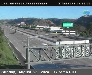 NB 805 at NB 805/5 Merge