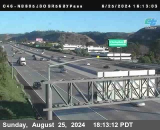 NB 805 at NB 805/5 Merge