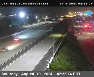 NB 805 at NB 805/5 Merge